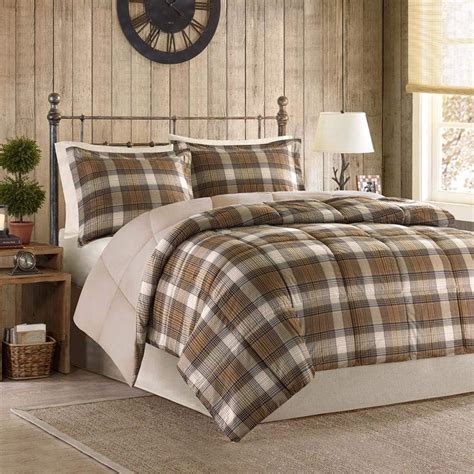 brown plaid comforter - Surreal Interior Design Ideas That Will Take ...