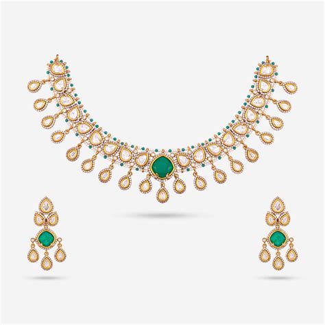 Royal Kundan Necklace | Traditional Long Kundan Necklace Set – Page 2