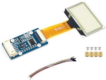1.51inch Transparent OLED Display Module 128×64 Resolution Light Blue ...