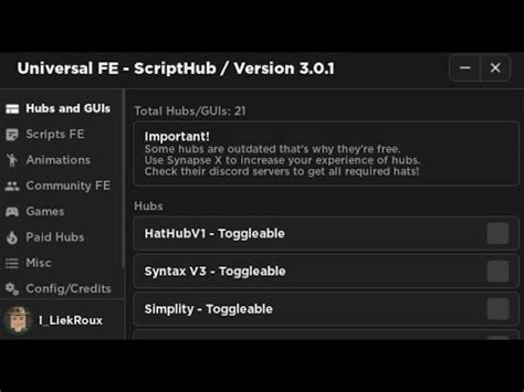 Free Fe Script Hub 的图像结果