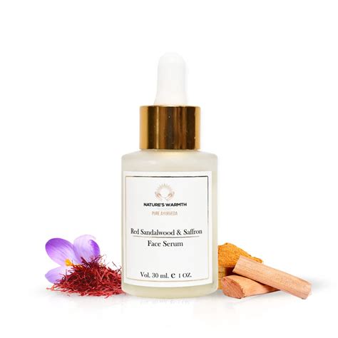 NATURE'S WARMTH Pure Ayurvedic Face Serum,Increases Skin's Glow ...