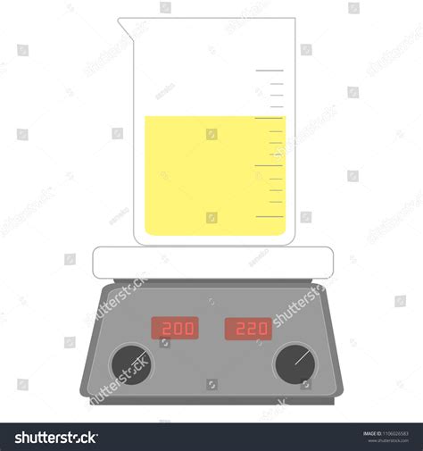 Hot Plate Chemistry Drawing
