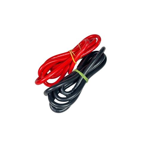 SILICONE WIRE RED & BLACK ULTRA FLEXIBLE