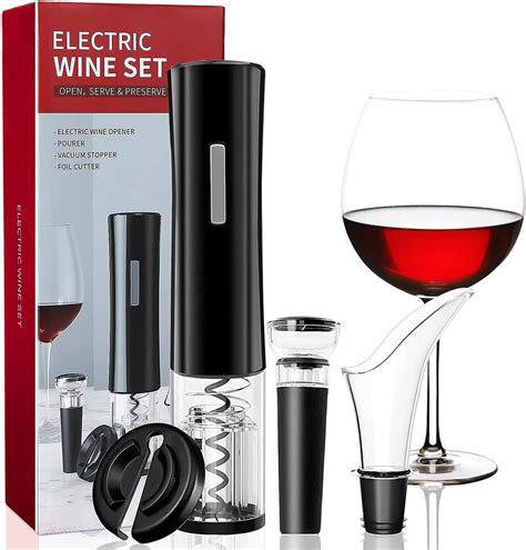 SET DESTAPADOR DE VINO ELECTRICO – Vendo RD