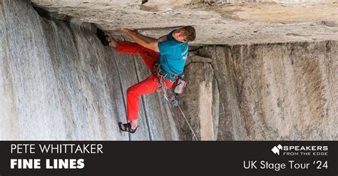 Pete Whittaker - FINE LINES, The Radlett Centre, Aldenham, February 6 ...