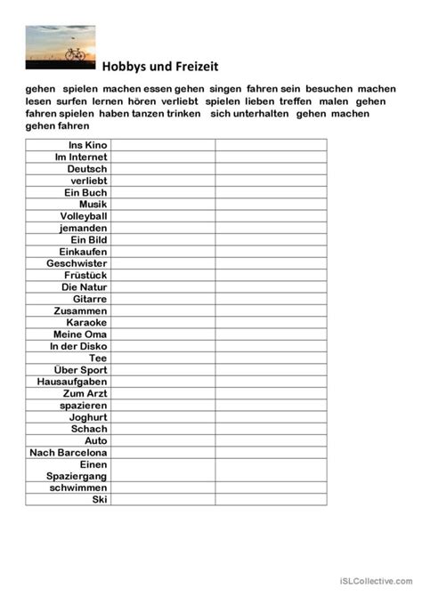 Freizeit Und Hobbys 的图像结果