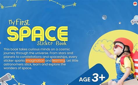 Buy My First Sticker Book - Space - Activity Book for Kids with 45 ...