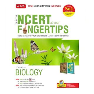 MTG Objective NCERT at your FINGERTIPS - Biology (English Medium)