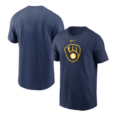 Milwaukee Brewers Large Logo T-Shirt by NIKE® | Official MLB®