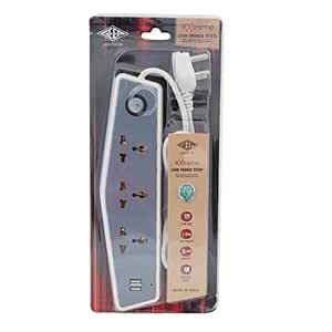 Buy Geep Ergonomic Design Heavy Duty Extreme USB Power Strip with 2 USB ...