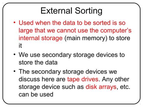 Image result for External Sorting Algorithm Example