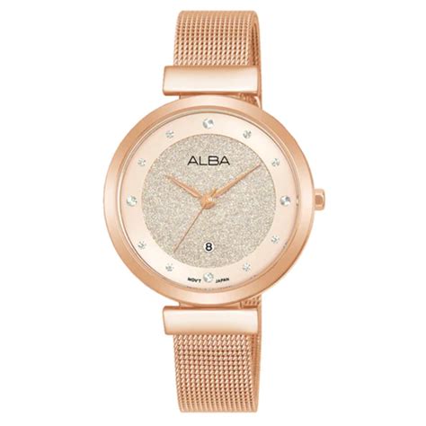 Alba Pink Shimmer Ladies Watch AH7CA0X1 – KRISHNA WATCH COMPANY