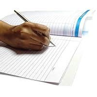 Lakeer A4 Ruled White Project Sheets Loose Leaf Filler Paper, 100 Sheet ...