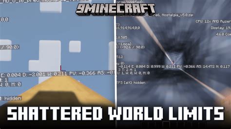 Shattered World Limits Mod - 1Minecraft