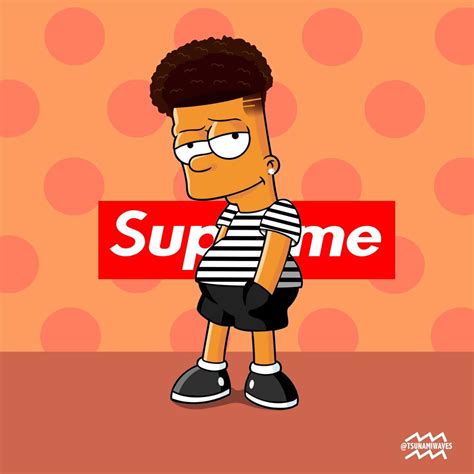 [100+] Supreme Bart Simpson Wallpapers | Wallpapers.com