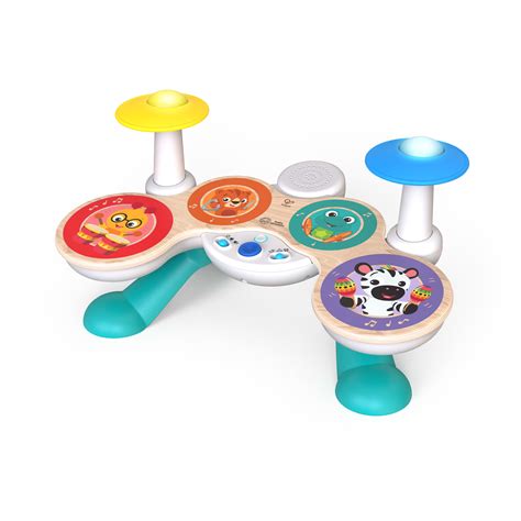 Baby Einstein Together in Tune Drums Wireless Wooden Musical Toddler ...