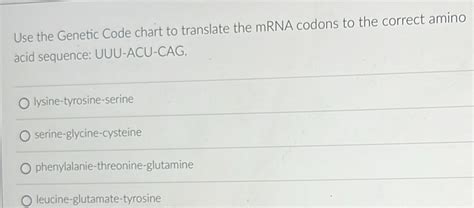 Image result for Translation Genetic Code