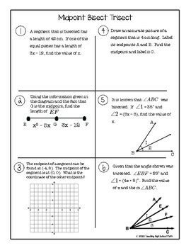 Image result for Geometry Bisect Word Problems