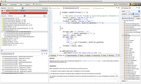 Fortify Code 的图像结果