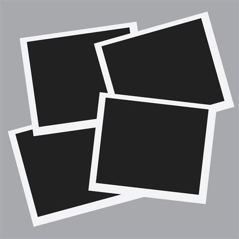 4 photo collage template vector illustration new collections | Premium ...