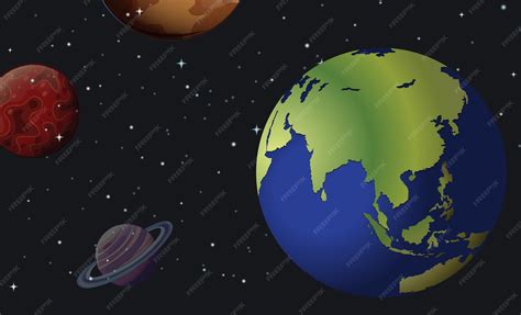 Free Vector Planets 的图像结果