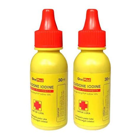 Povidone Iodine One Med 30 Ml - Alodokter Shop