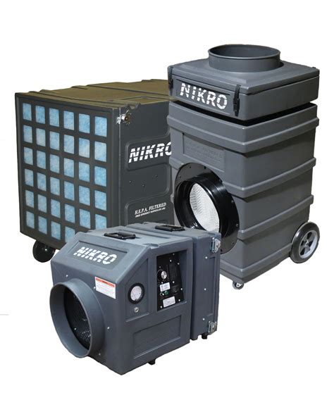 Air Scrubbers / Negative Air Machines | NIKRO Industries