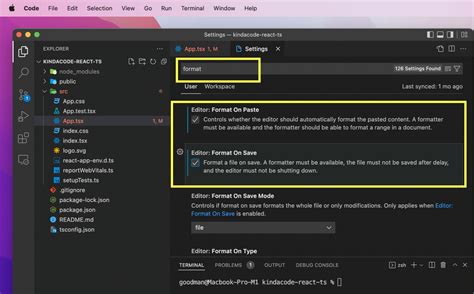 Format Document Visual Studio Code 的图像结果