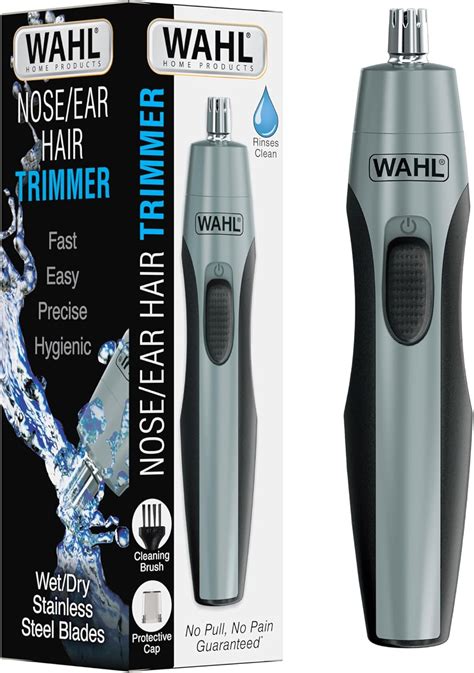 Wahl Clipper Battery Operated, Precision Ear and Nose Hair Trimmer for ...