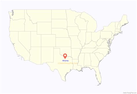 Where Is Located Rhome Texas