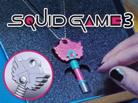 Squid Game 3 Hide and Seek key by LAMIS 3D MakerWorld: Download Free 3D ...