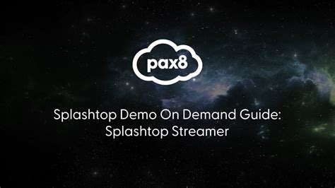 3. Splashtop DOD - Splashtop Streamer on Vimeo