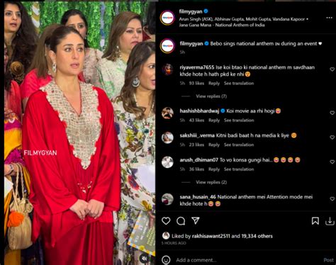 "This is disrespectful": Kareena moves her hands forward while singing ...