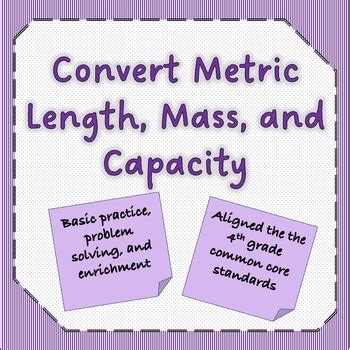 Image result for 4th Grade Math Conversions