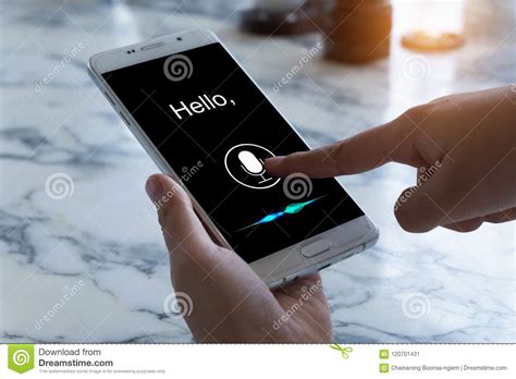 Voice Recognition, Machine Learning. Stock Image - Image of neural ...