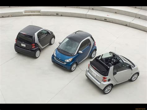 Обои 2008-smart-fortwo-pure Автомобили Smart, обои для рабочего стола, фотографии 2008, smart ...