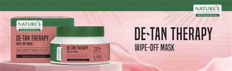 Nature's Essence De Tan Therapy Wipe Off Face Mask
