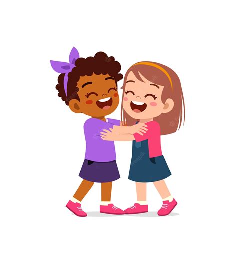 cliparts friendship hugs #3492489 | Clipart Library