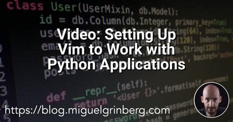 Edit Python Code in Vim Application 的图像结果