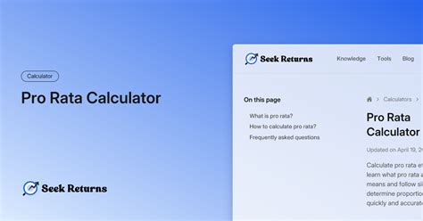 Image result for Pro Rata Example