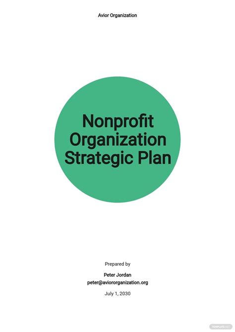 Strategic Plan Examples 的图像结果