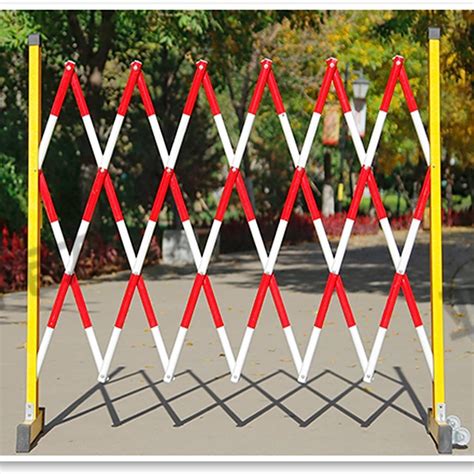 Barrera de seguridad plegable para obras de construcción y carreteras ...