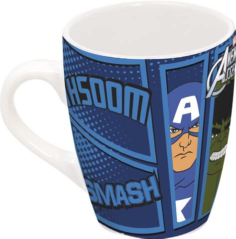 Buy Marvel Avengers Ceramic Coffee Mug Set, 280ml, Set of 2 ...