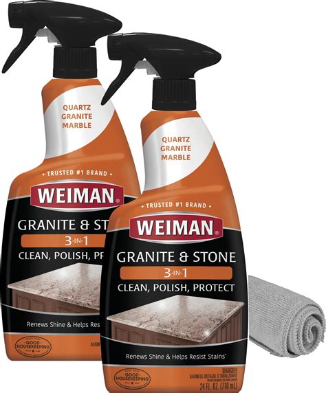 Amazon.com: Granite Gold Daily Cleaner Spray and Refill Streak-Free ...