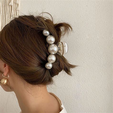 Vintage pearl hair accessories online