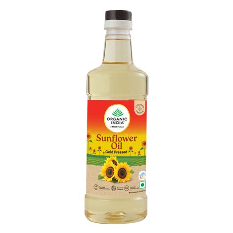 Sunflower Oil Cold Pressed – Organic India