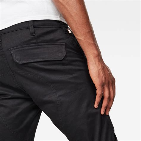 Front Pocket Slim Cargo Pants | Black | G-Star RAW®
