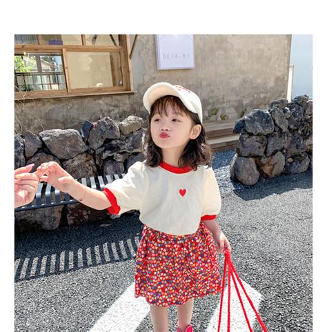 女童装时髦套装洋气夏装2022新款夏季韩版宽松儿童休闲短袖两件套-淘宝网