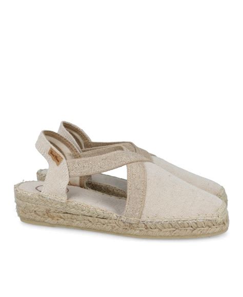 Espadrillas Toni Pons ESTARTIT Per Donna - In Tessuto Rigato, Suola In Juta E Gomma, Altezza 3,5 Cm, Comode E Alla Moda
