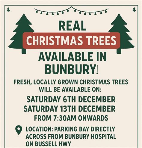 Christmas Tree Sale, P.O Box 102, Brunswick Junction, WA, Australia ...